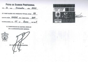 Registro Título de Abogado.